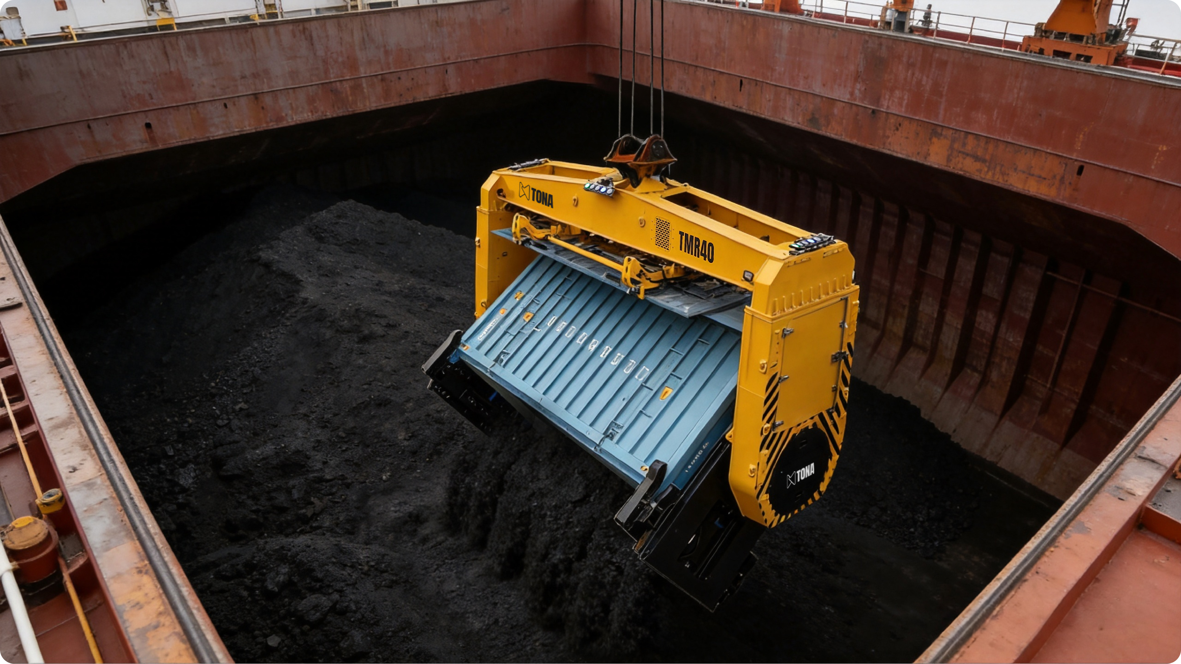 Rotating Spreader For Port Crane2