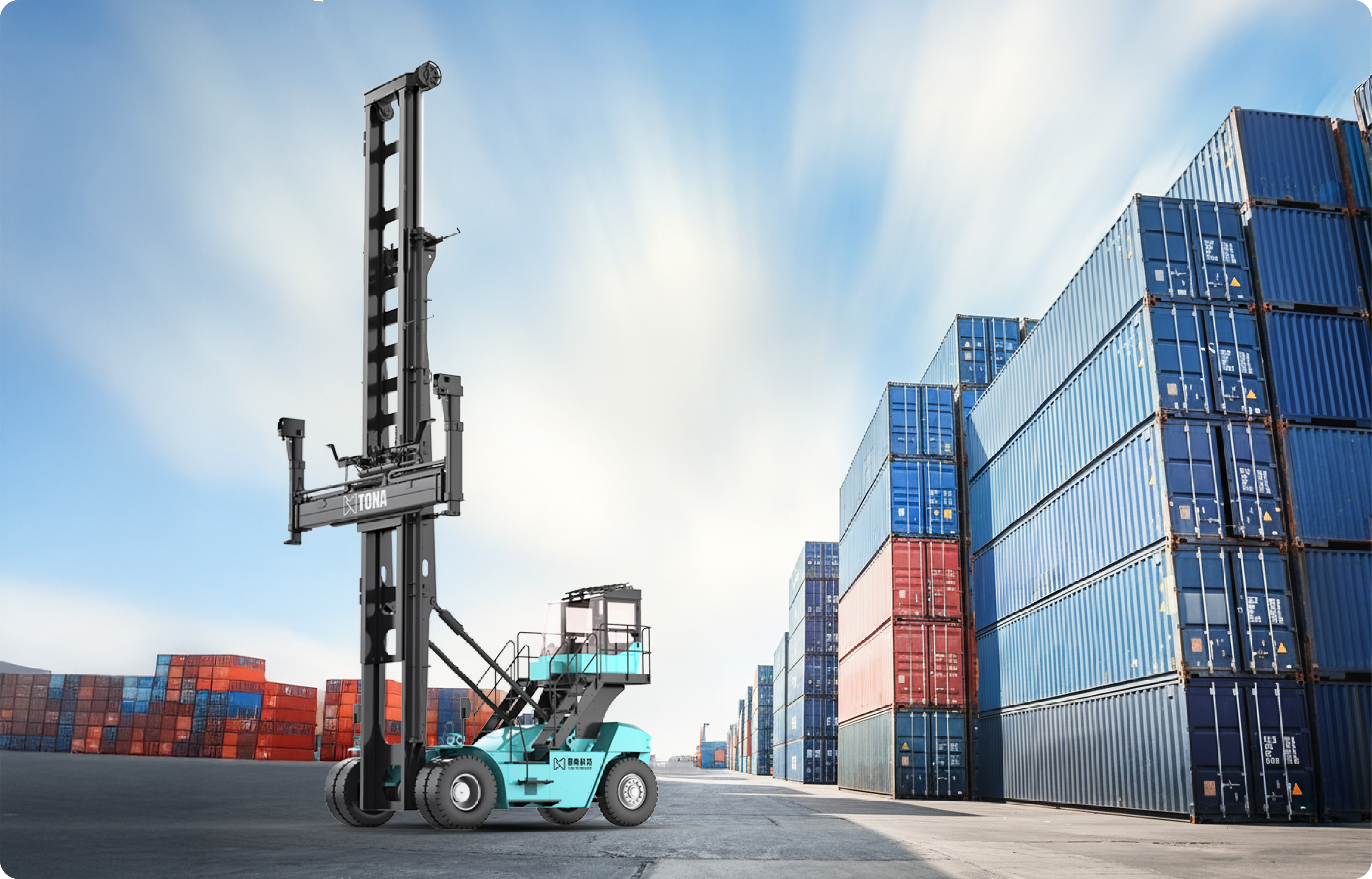 TCH90E series empty container handler