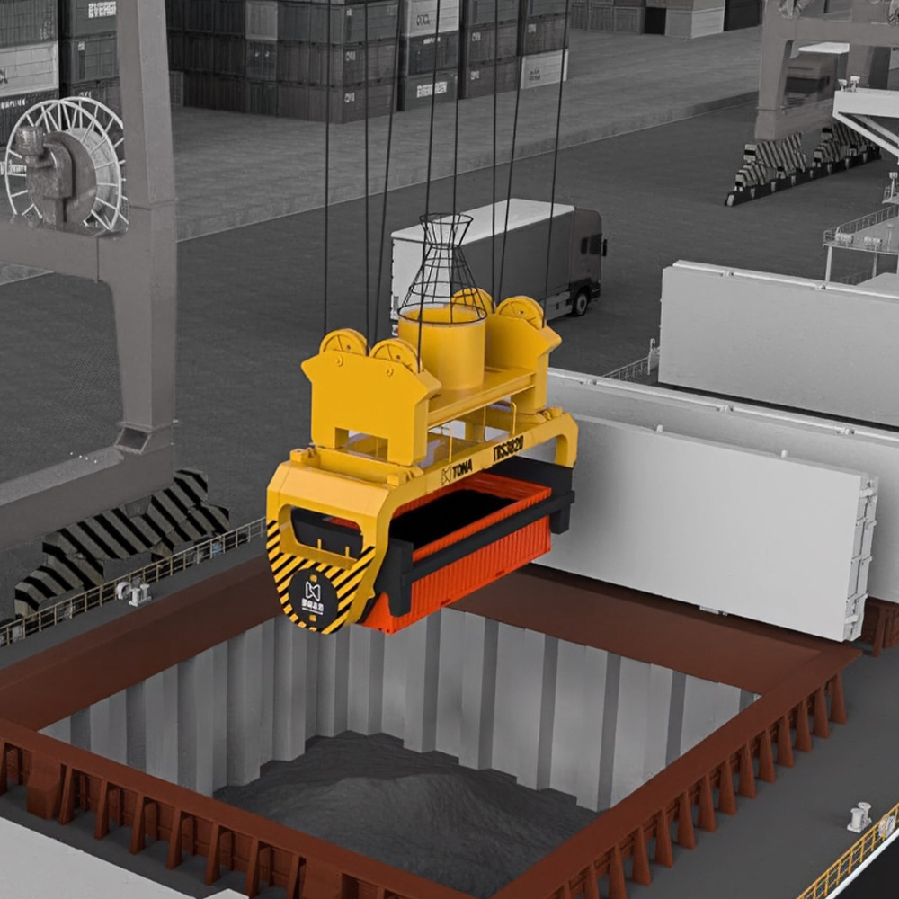 High-Capacity Rotating Spreader for Quay Cranes 